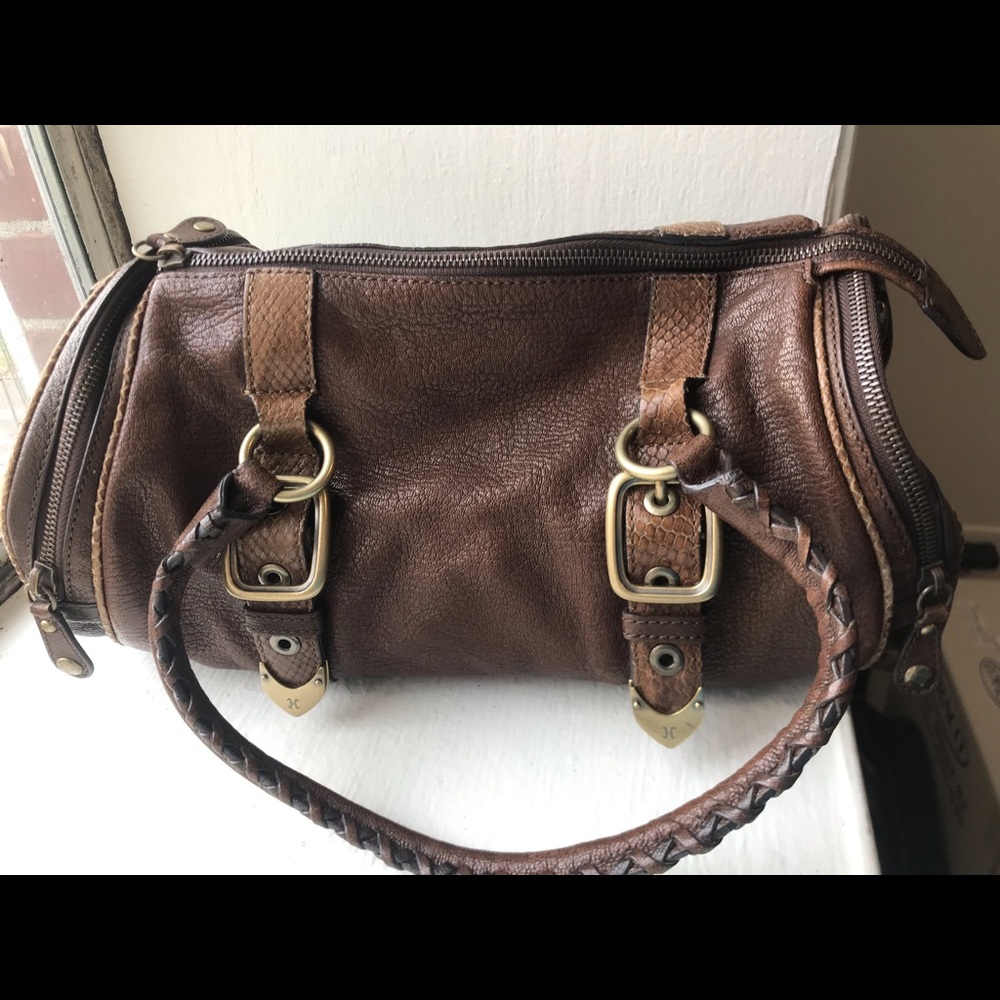 🌟😍Cole Haan Barrel Bag 👜👑 with Storage Bag